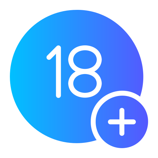 18 plus icon